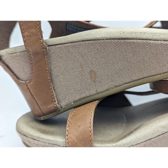 Teva Women's Capri Wedge Sandal Toffee Size 5 - Picture 8 of 8